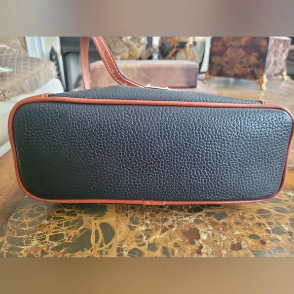 Dooney & Bourke Black and Brown Bag - Picture 6 of 12